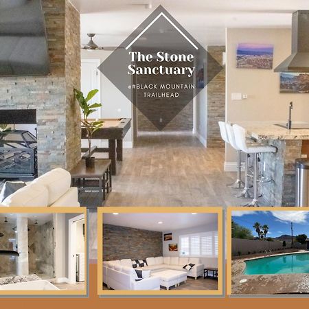 Lux Private Home - Pool, Billiards, 8 Smart Tvs, Board Games, Cotton Bedding - The Stone Sanctuary At Mccullough Hills Trailhead Las Vegas Extérieur photo